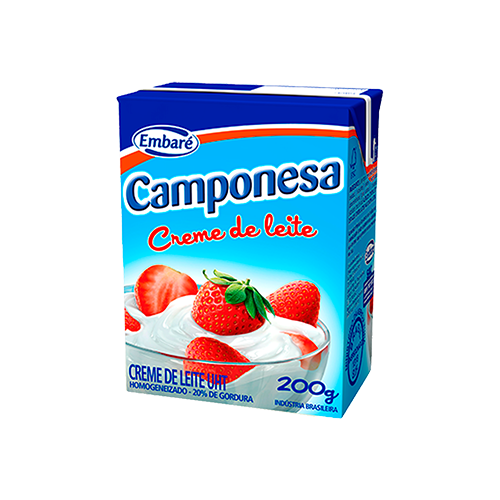 Creme De Leite Embaré Uht 200ml