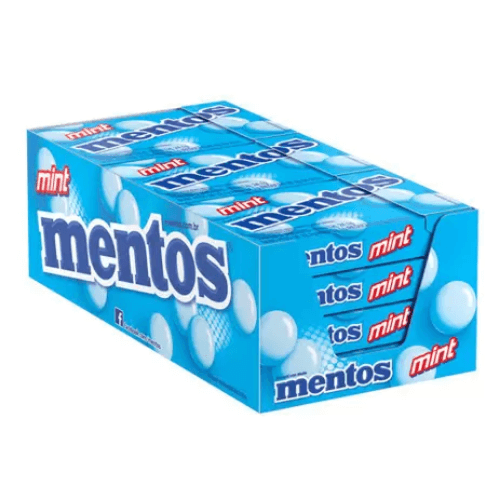 Mentos Slim Box Mint 12unx24,1g - Perfetti