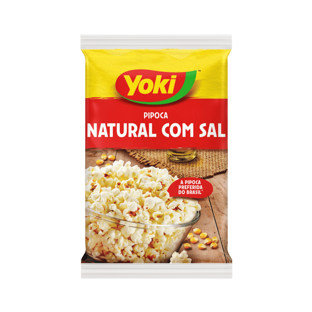 Popcorn Micro Mini Bag Natural Com Sal 50g